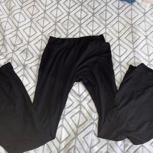 Black Flare Leggings Fit Like A Medium